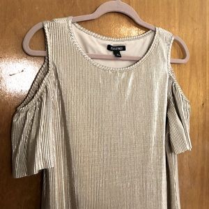 Gold Party Cocktail Dress